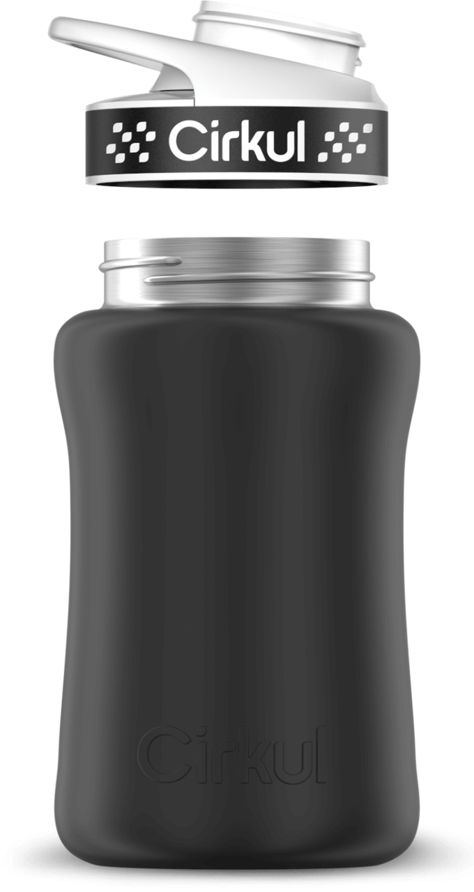 Add-on: 12oz. Stainless Steel Bottle & Comfort Grip Lid - Image 5