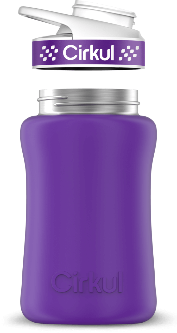 Add-on: 12oz. Stainless Steel Bottle & Comfort Grip Lid - Image 7