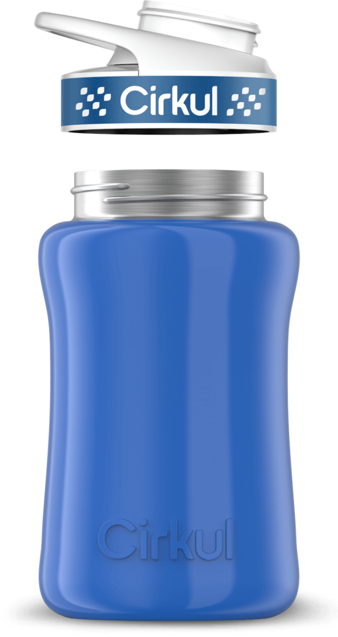 Add-on: 12oz. Stainless Steel Bottle & Comfort Grip Lid - Image 8