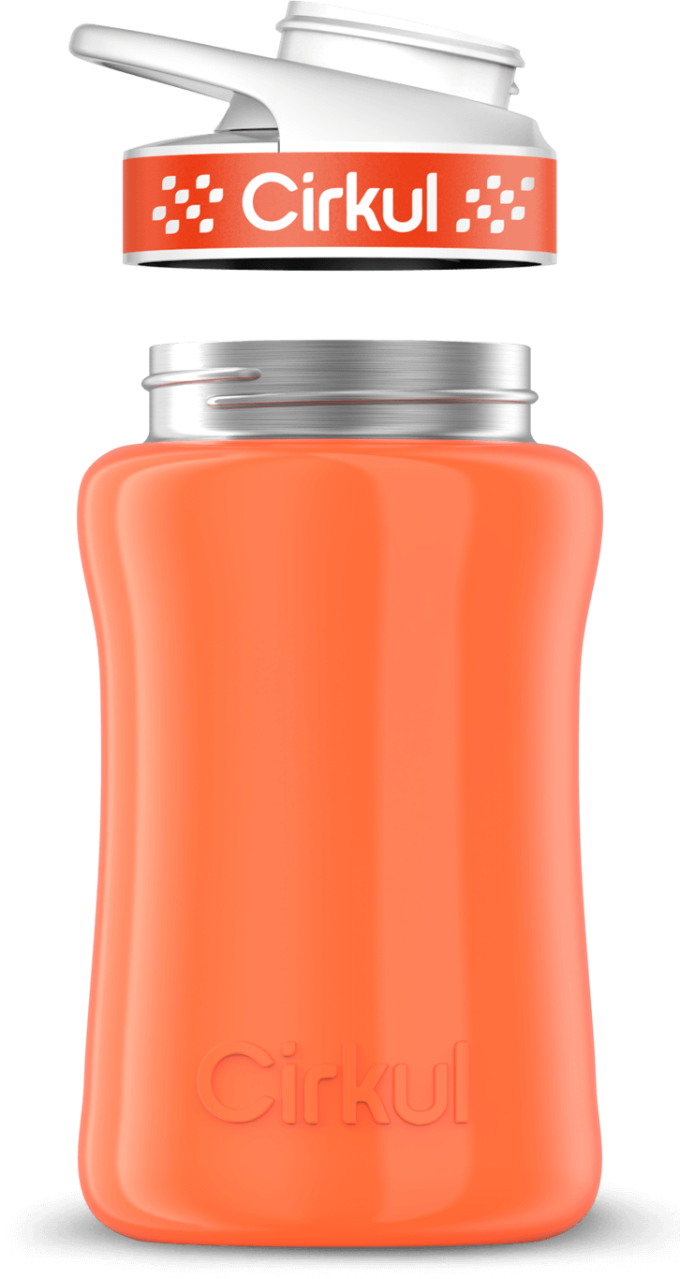 Add-on: 12oz. Stainless Steel Bottle & Comfort Grip Lid - Image 9