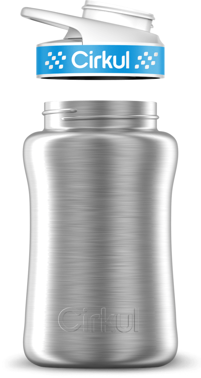 Add-on: 12oz. Stainless Steel Bottle & Comfort Grip Lid - Image 14