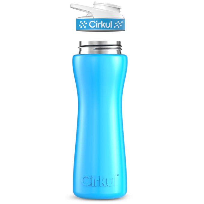 22oz. Stainless Steel Bottle & Comfort Grip Lid - Image 2