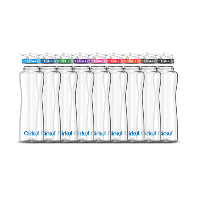 42oz. Plastic Bottle & Comfort Grip Lid