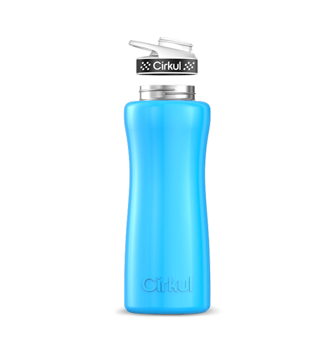 32oz. Stainless Steel Bottle & Comfort Grip Lid - Image 2