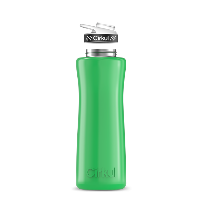 42oz. Stainless Steel Bottle & Comfort Grip Lid - Image 3