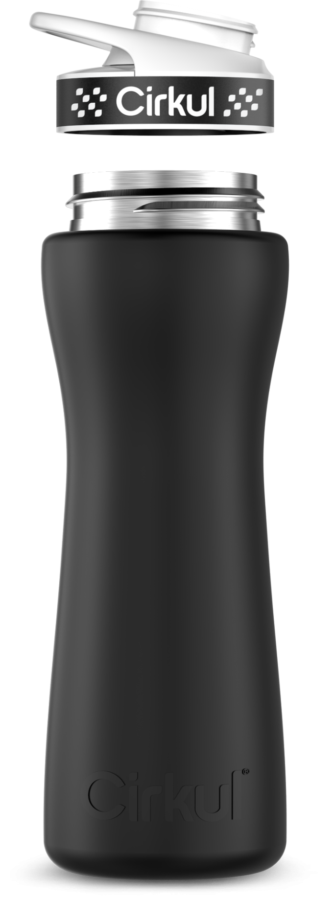 Add-on: 22oz. Stainless Steel Bottle & Comfort Grip Lid - Image 4
