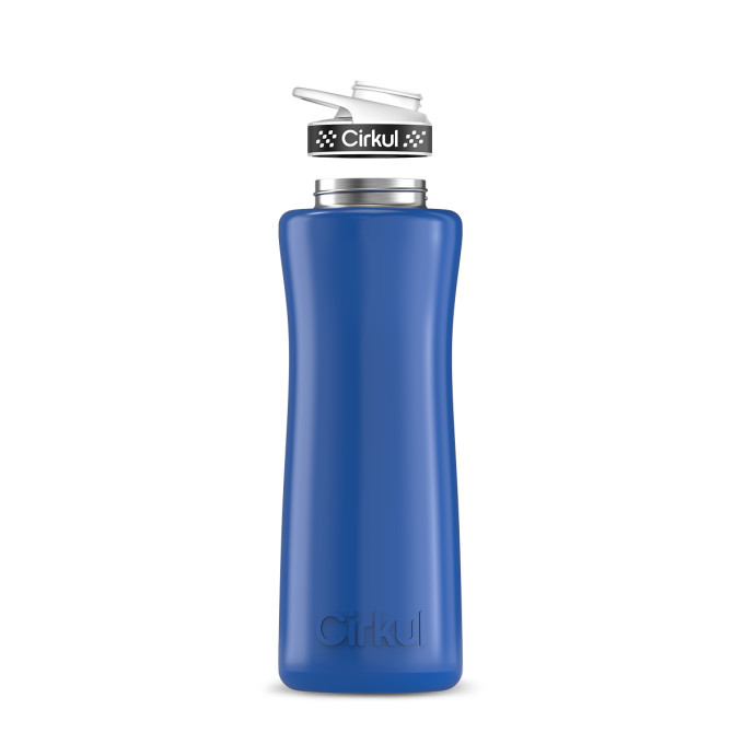 42oz. Stainless Steel Bottle & Comfort Grip Lid - Image 5