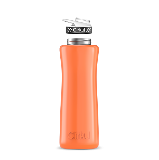 42oz. Stainless Steel Bottle & Comfort Grip Lid - Image 6