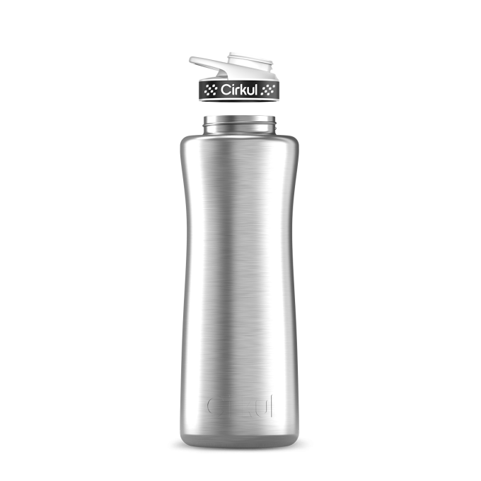 42oz. Stainless Steel Bottle & Comfort Grip Lid - Image 10