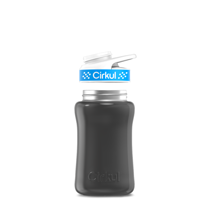 12oz. Stainless Steel Bottle & Comfort Grip Lid - Image 6