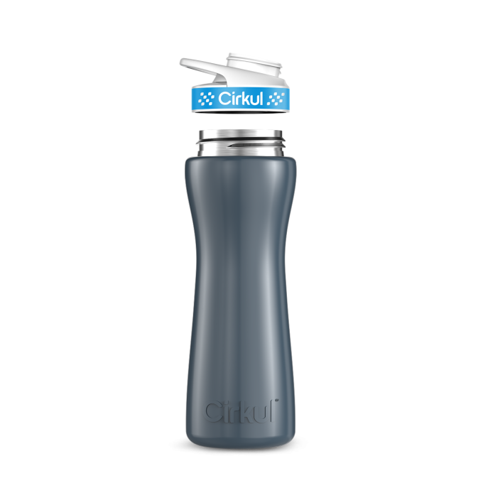22oz. Stainless Steel Bottle & Comfort Grip Lid - Image 4