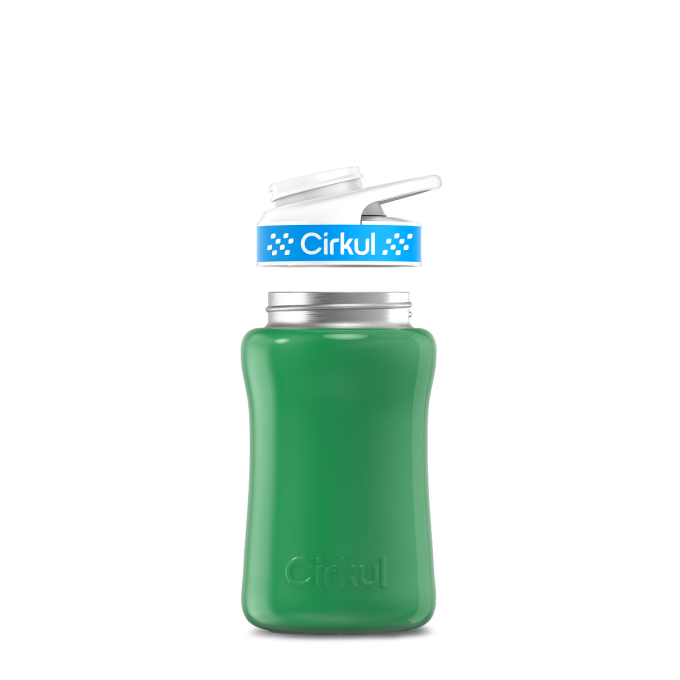 12oz. Stainless Steel Bottle & Comfort Grip Lid - Image 4