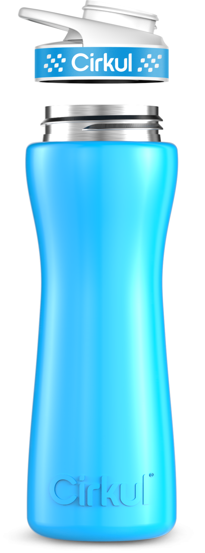Add-on: 22oz. Stainless Steel Bottle & Comfort Grip Lid - Image 2