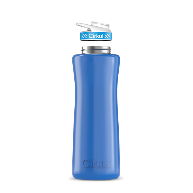 42oz. Stainless Steel Bottle & Comfort Grip Lid - Image 18