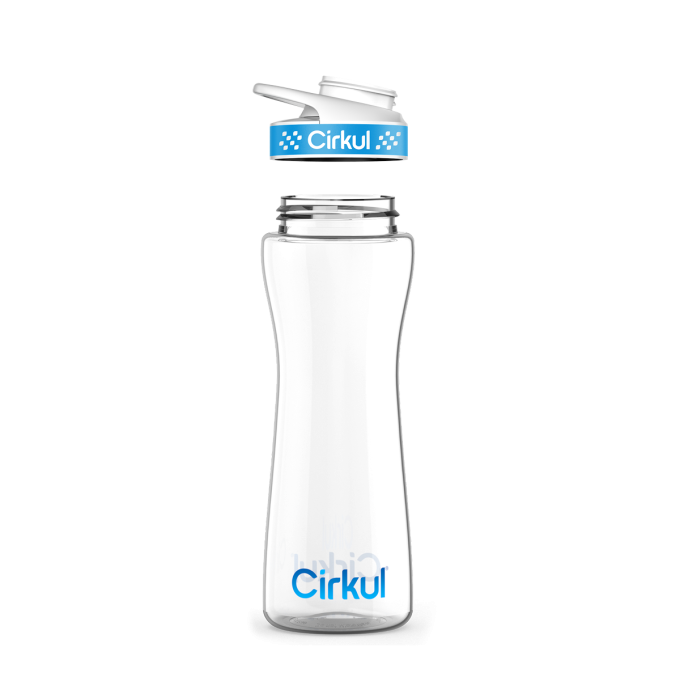 22oz. Plastic Bottle & Comfort Grip Lid - Image 3