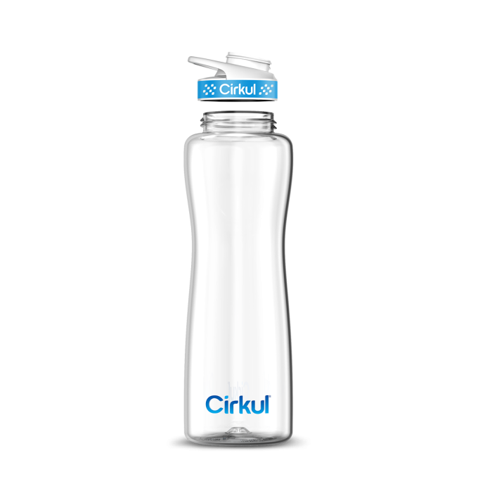42oz. Plastic Bottle & Comfort Grip Lid - Image 3