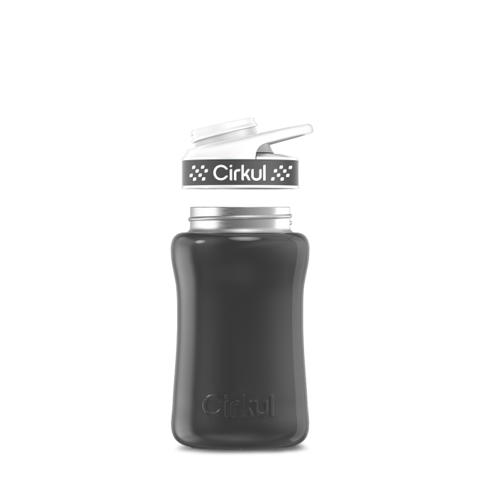 12oz. Stainless Steel Bottle & Comfort Grip Lid - Image 7