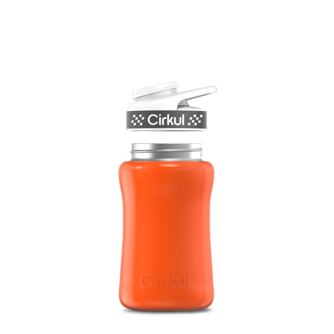 12oz. Stainless Steel Bottle & Comfort Grip Lid - Image 11