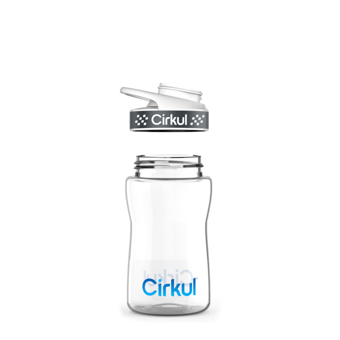 12oz. Plastic Bottle & Comfort Grip Lid - Image 4