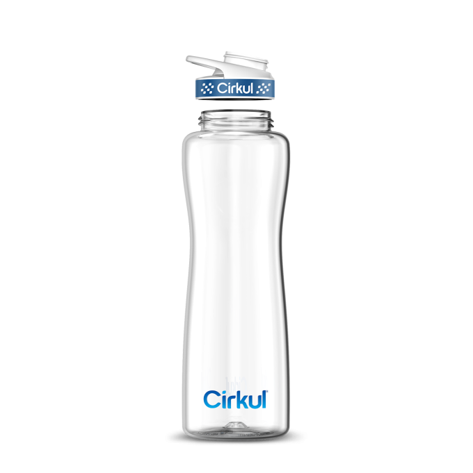 42oz. Plastic Bottle & Comfort Grip Lid - Image 6