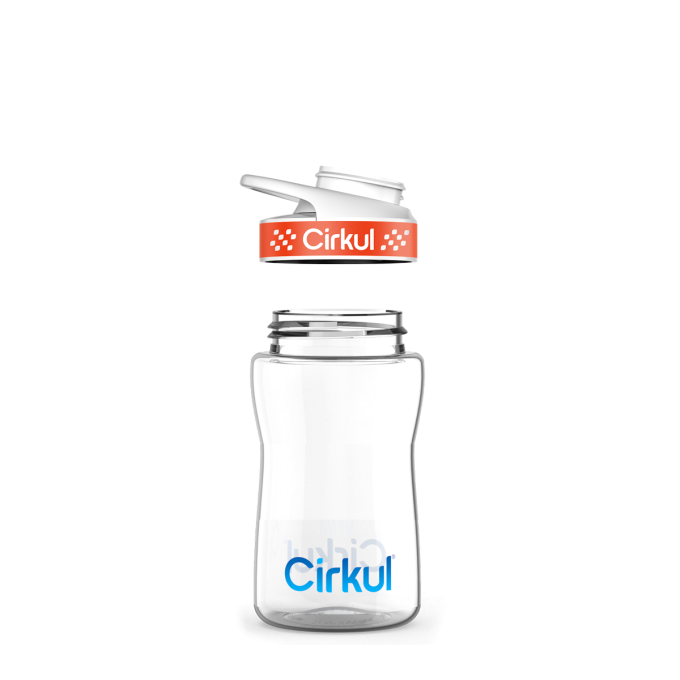 12oz. Plastic Bottle & Comfort Grip Lid - Image 7