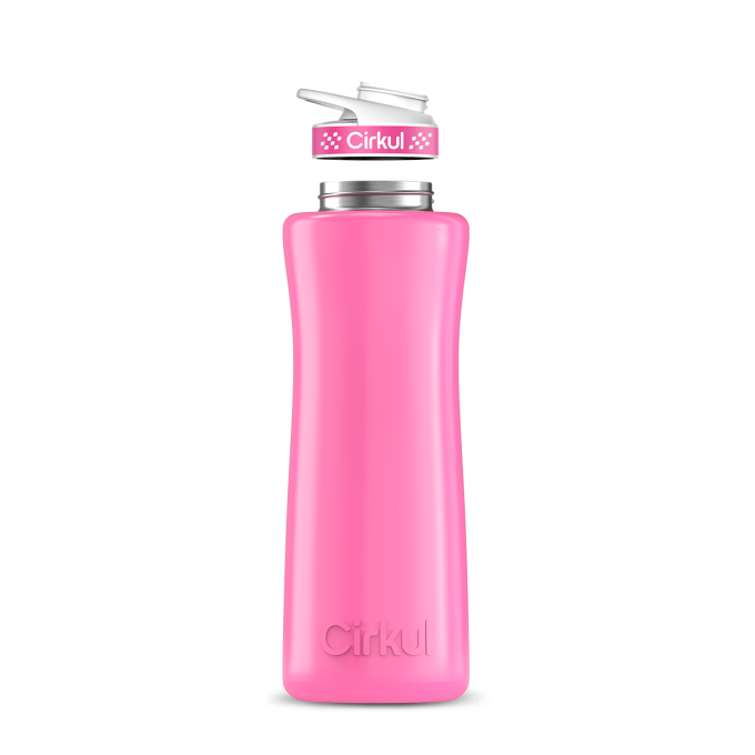42oz. Stainless Steel Bottle & Comfort Grip Lid - Image 6
