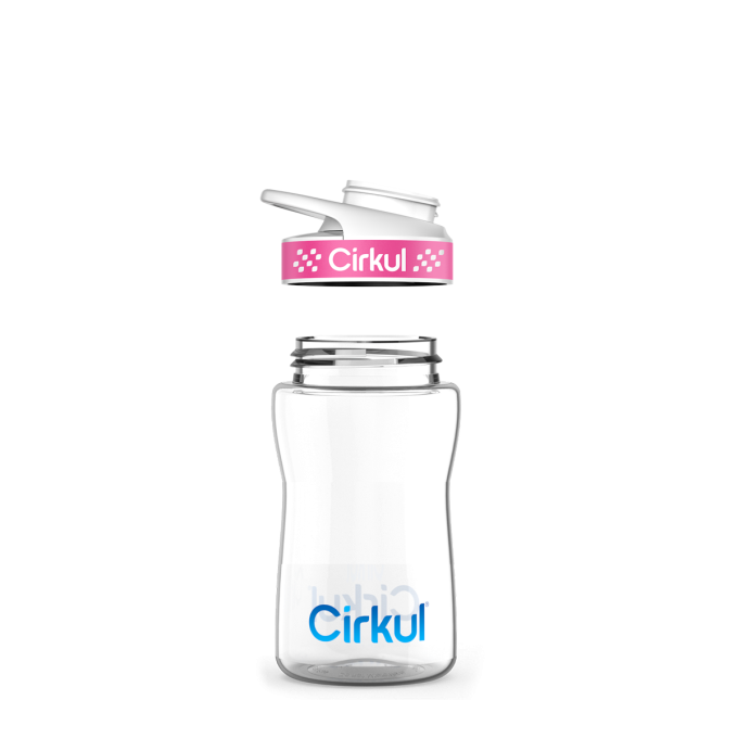 12oz. Plastic Bottle & Comfort Grip Lid - Image 8