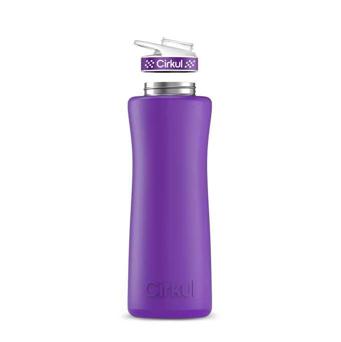 42oz. Stainless Steel Bottle & Comfort Grip Lid - Image 7