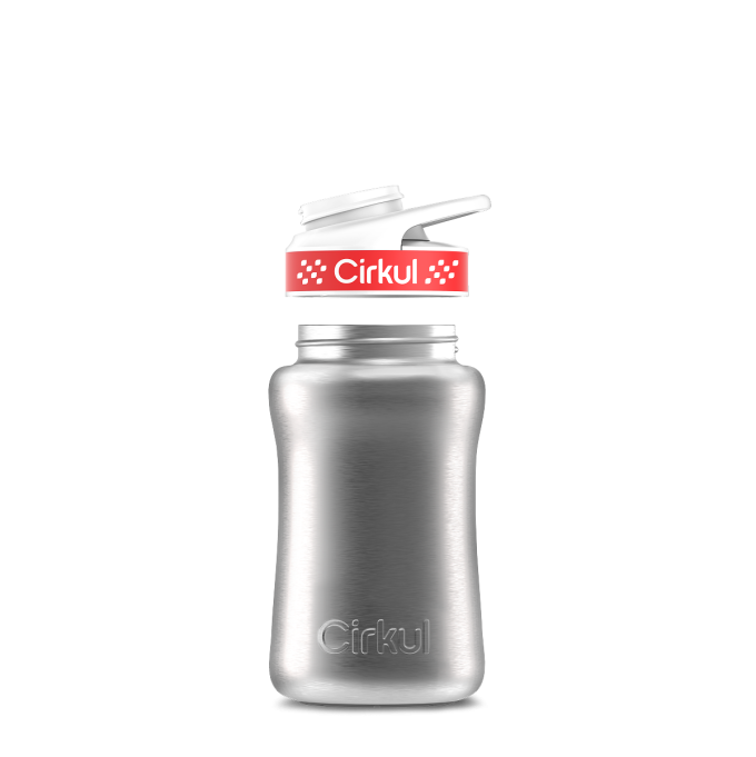 12oz. Stainless Steel Bottle & Comfort Grip Lid - Image 100