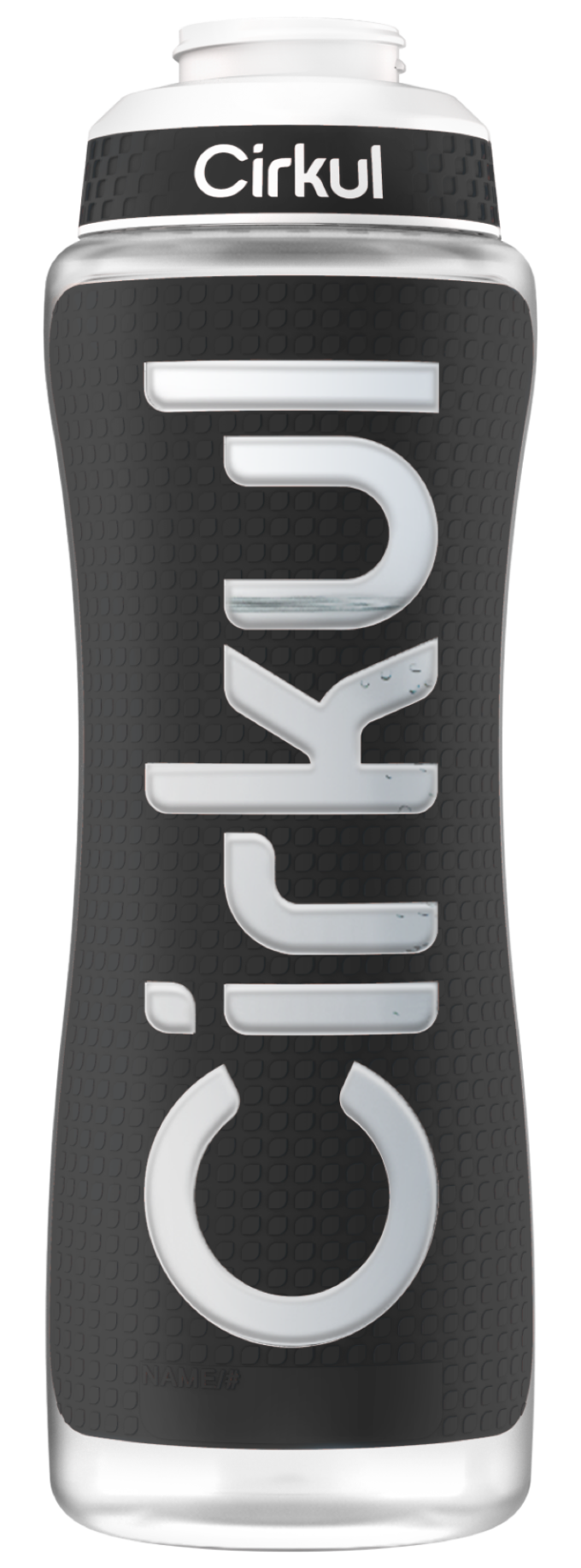 32oz. Grip Squeeze Plastic Bottle & Sport Lid - Image 2