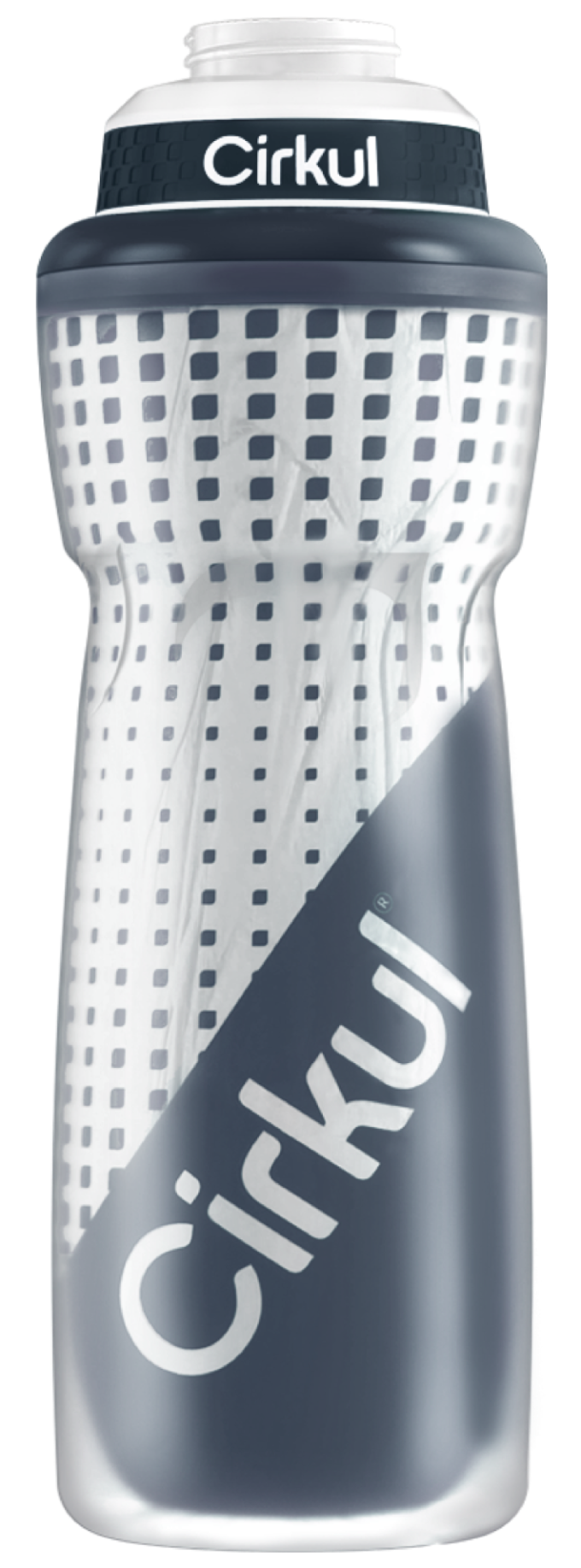 32oz. Insulated Squeeze Plastic Bottle & Sport Lid - Image 3