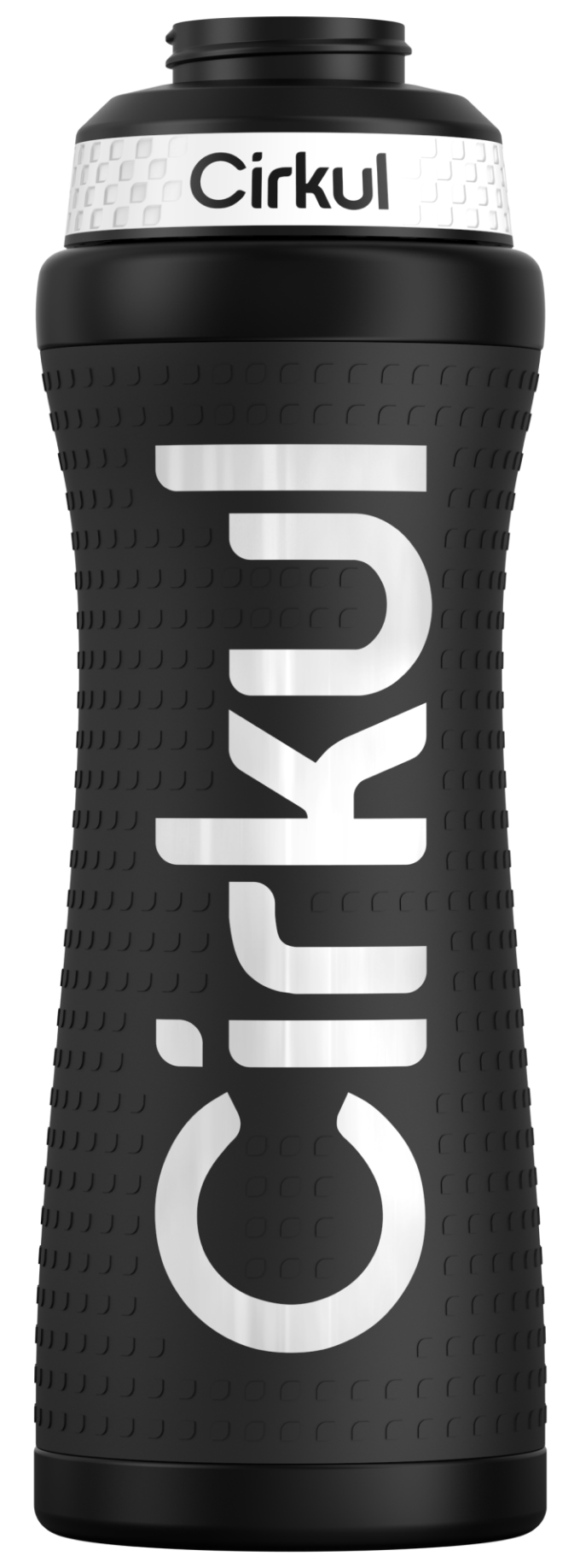 22oz. Grip Stainless Steel Bottle & Sport Lid - Image 2