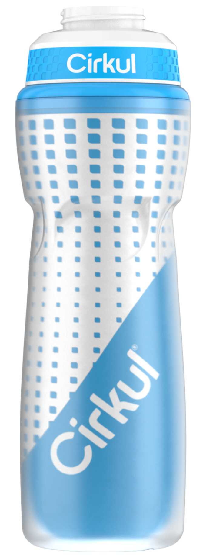 22oz. Insulated Squeeze Plastic Bottle & Sport Lid - Image 2