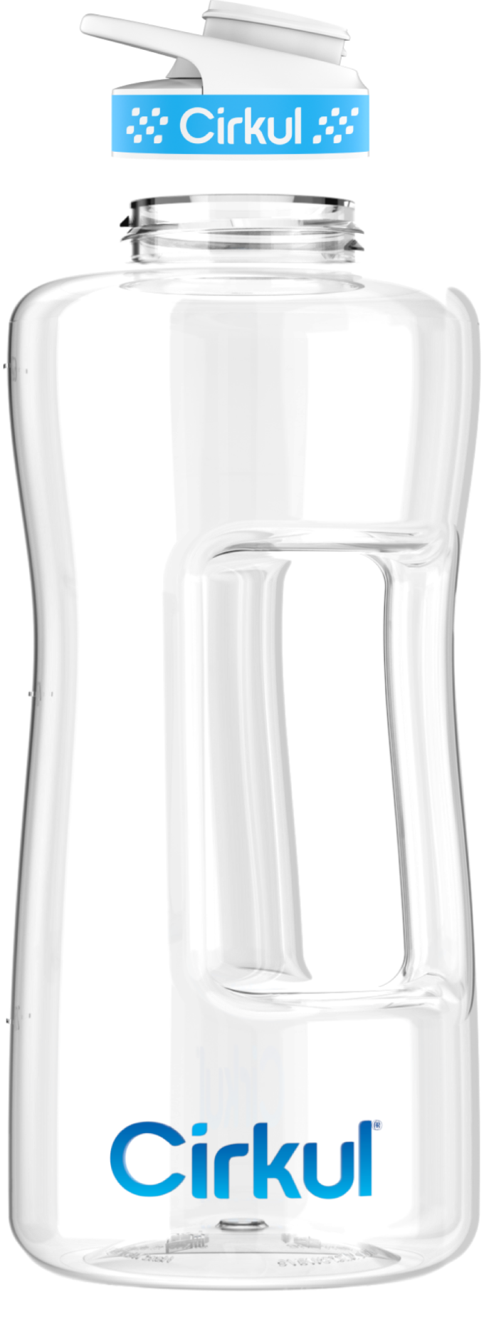62oz. Plastic Bottle & Comfort Grip Lid - Image 3