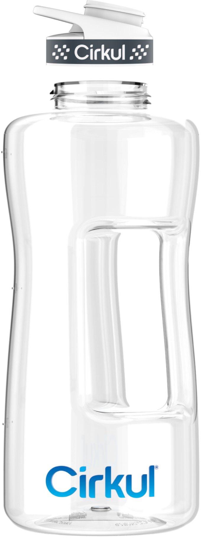 62oz. Plastic Bottle & Comfort Grip Lid - Image 4