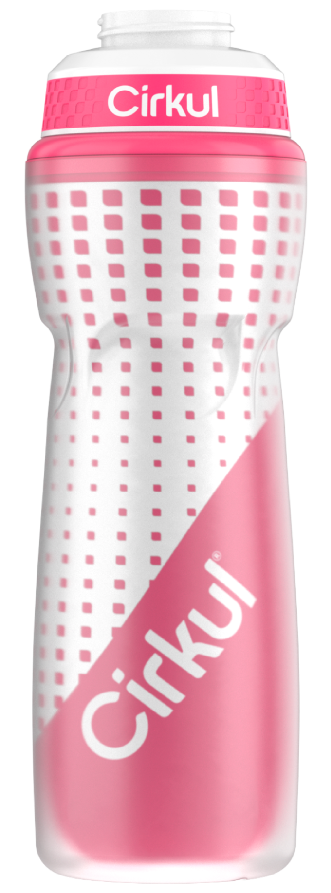 22oz. Insulated Squeeze Plastic Bottle & Sport Lid - Image 3