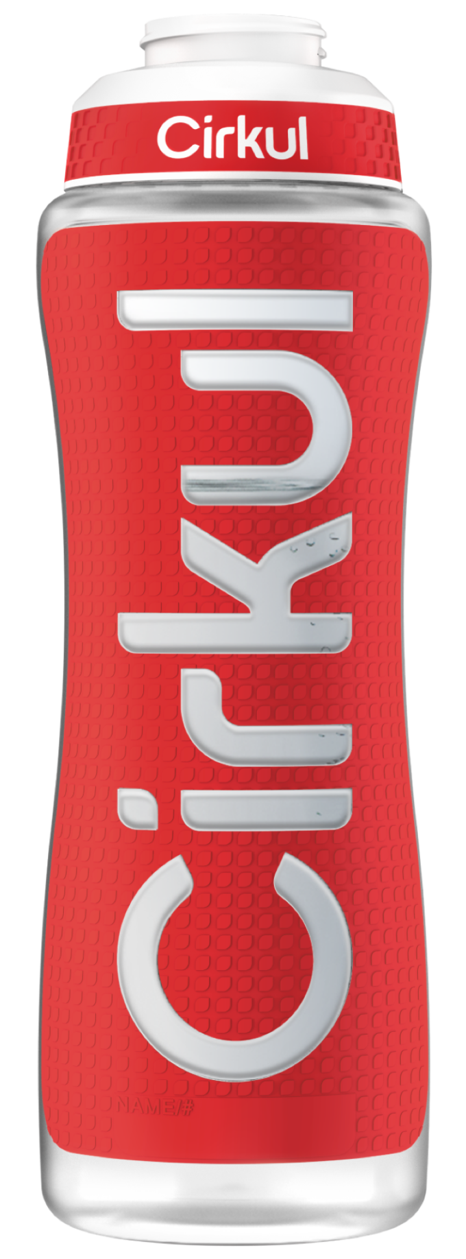 32oz. Grip Squeeze Plastic Bottle & Sport Lid - Image 3